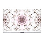 Floral Flora Flower Seamless Pattern Business Card Holder