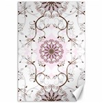 Floral Flora Flower Seamless Pattern Canvas 24  x 36 