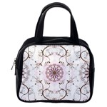 Floral Flora Flower Seamless Pattern Classic Handbag (One Side)