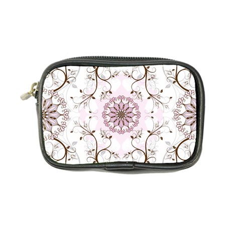 Floral Flora Flower Seamless Pattern Coin Purse from ArtsNow.com Front