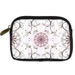 Floral Flora Flower Seamless Pattern Digital Camera Leather Case