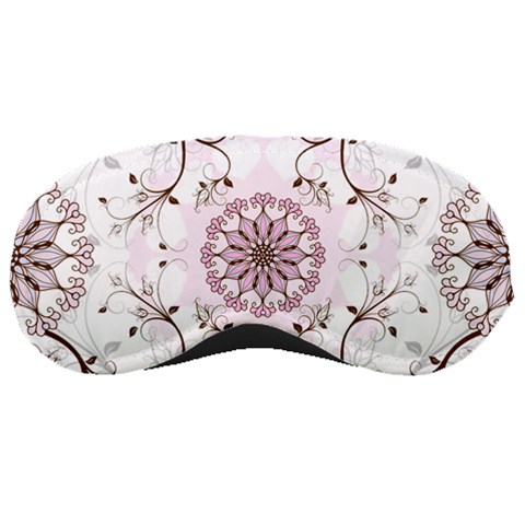 Floral Flora Flower Seamless Pattern Sleep Mask from ArtsNow.com Front