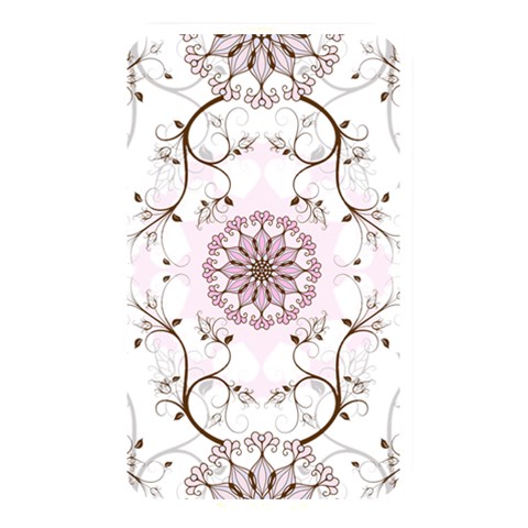 Floral Flora Flower Seamless Pattern Memory Card Reader (Rectangular) from ArtsNow.com Front