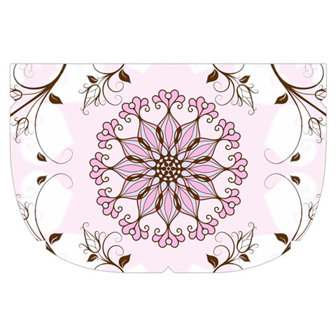 Floral Flora Flower Seamless Pattern Make Up Case (Small) from ArtsNow.com Side Left