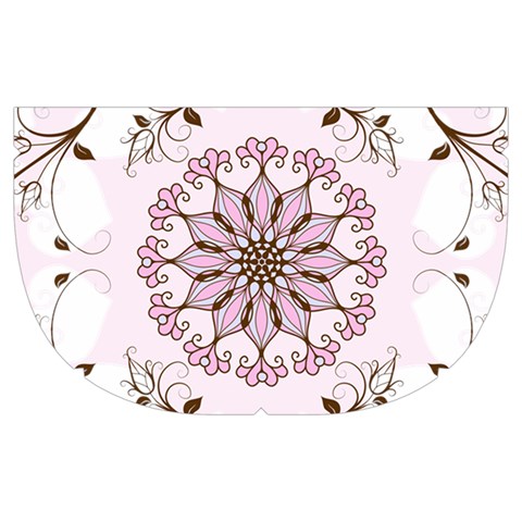 Floral Flora Flower Seamless Pattern Make Up Case (Medium) from ArtsNow.com Side Left