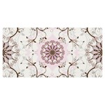 Floral Flora Flower Seamless Pattern Banner and Sign 6  x 3 