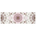 Floral Flora Flower Seamless Pattern Banner and Sign 12  x 4 