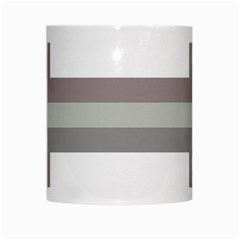 Minimal Mixed Abstract Lines Print Copia White Mug from ArtsNow.com Center