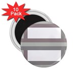 Minimal Mixed Abstract Lines Print Copia 2.25  Magnets (10 pack) 