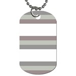 Minimal Mixed Abstract Lines Print Copia Dog Tag (Two Sides)