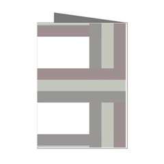 Minimal Mixed Abstract Lines Print Copia Mini Greeting Cards (Pkg of 8) from ArtsNow.com Left