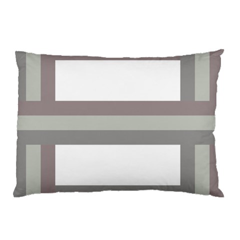 Minimal Mixed Abstract Lines Print Copia Pillow Case from ArtsNow.com 26.62 x18.9  Pillow Case