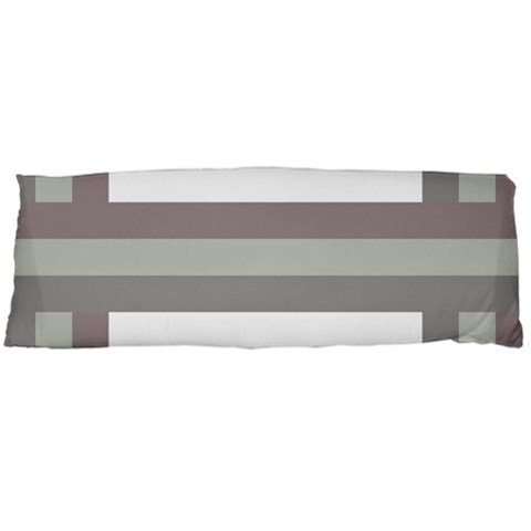 Minimal Mixed Abstract Lines Print Copia Body Pillow Case (Dakimakura) from ArtsNow.com Body Pillow Case