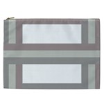 Minimal Mixed Abstract Lines Print Copia Cosmetic Bag (XXL)