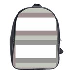 Minimal Mixed Abstract Lines Print Copia School Bag (XL)