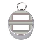 Minimal Mixed Abstract Lines Print Copia Mini Silver Compasses