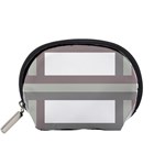 Minimal Mixed Abstract Lines Print Copia Accessory Pouch (Small)