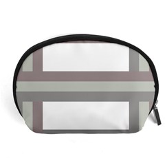 Minimal Mixed Abstract Lines Print Copia Accessory Pouch (Large) from ArtsNow.com Front