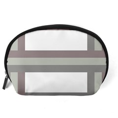 Minimal Mixed Abstract Lines Print Copia Accessory Pouch (Large) from ArtsNow.com Back