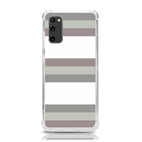 Minimal Mixed Abstract Lines Print Copia Samsung Galaxy S20 6.2 Inch TPU UV Case from ArtsNow.com Front