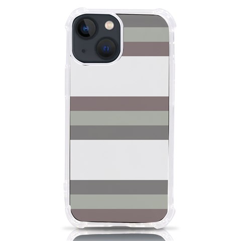 Minimal Mixed Abstract Lines Print Copia iPhone 13 mini TPU UV Print Case from ArtsNow.com Front