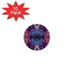 Abstract symmetry 1  Mini Buttons (10 pack) 