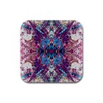 Abstract symmetry Rubber Square Coaster (4 pack)