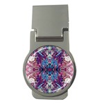 Abstract symmetry Money Clips (Round) 