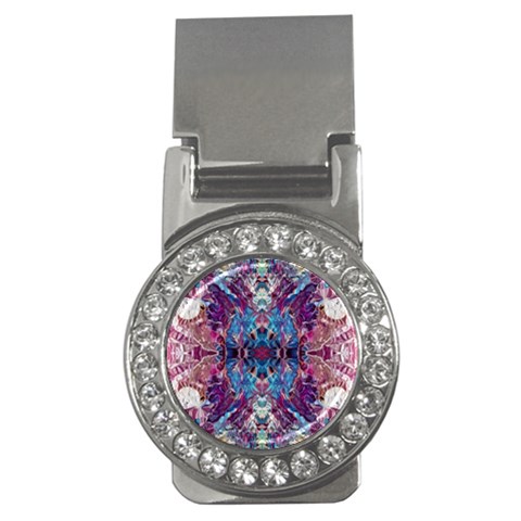 Abstract symmetry Money Clips (CZ)  from ArtsNow.com Front