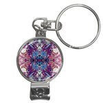 Abstract symmetry Nail Clippers Key Chain