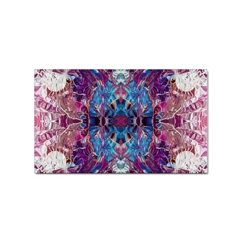 Abstract symmetry Sticker (Rectangular) from ArtsNow.com Front