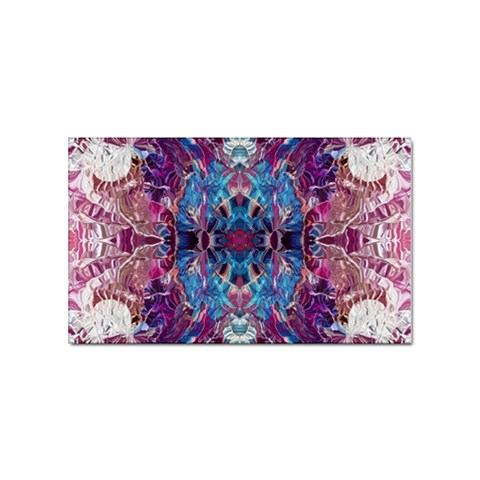 Abstract symmetry Sticker Rectangular (100 pack) from ArtsNow.com Front