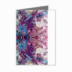 Abstract symmetry Mini Greeting Card from ArtsNow.com Left