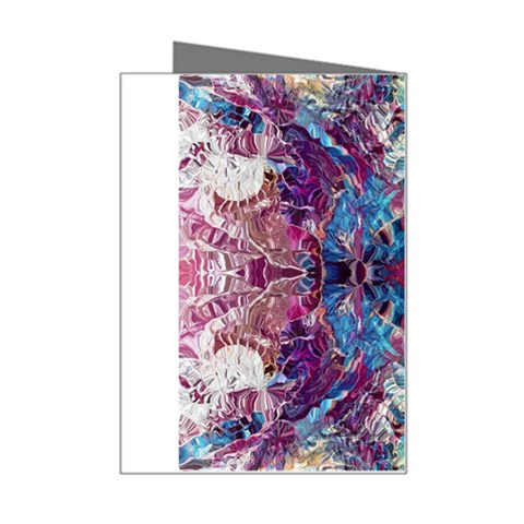 Abstract symmetry Mini Greeting Card from ArtsNow.com Right