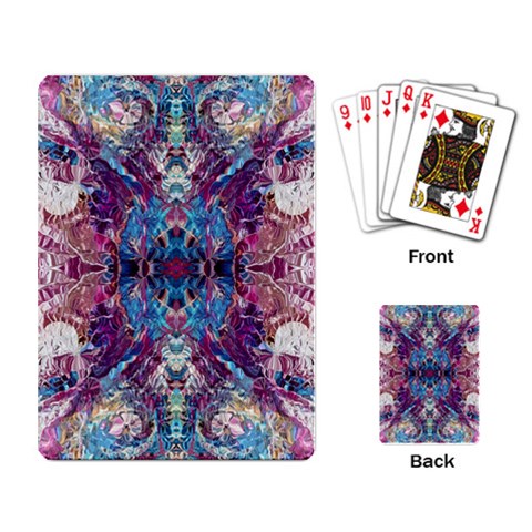 Abstract symmetry Playing Cards Single Design (Rectangle) from ArtsNow.com Back