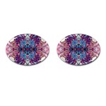 Abstract symmetry Cufflinks (Oval)