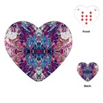 Abstract symmetry Playing Cards Single Design (Heart)