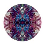 Abstract symmetry Round Ornament (Two Sides)