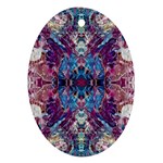 Abstract symmetry Oval Ornament (Two Sides)