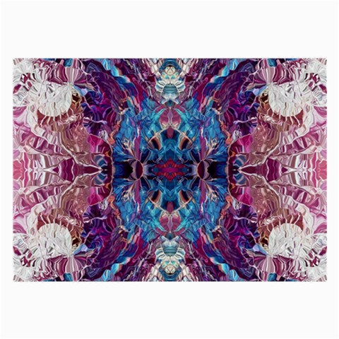 Abstract symmetry Large Glasses Cloth from ArtsNow.com Front