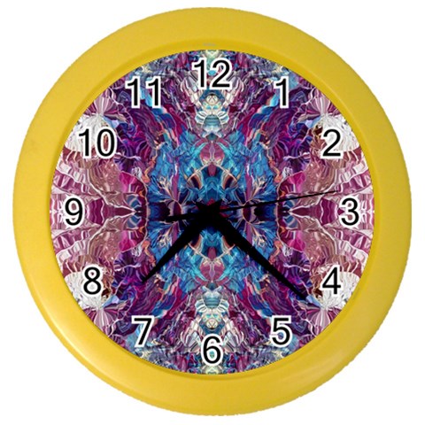 Abstract symmetry Color Wall Clock from ArtsNow.com Front