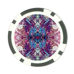 Abstract symmetry Poker Chip Card Guard (10 pack) from ArtsNow.com Back