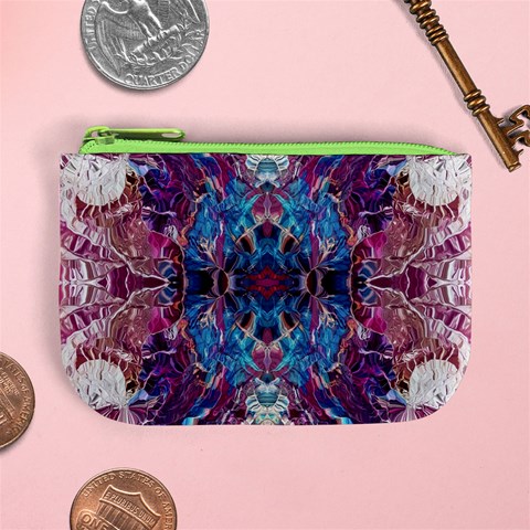 Abstract symmetry Mini Coin Purse from ArtsNow.com Front