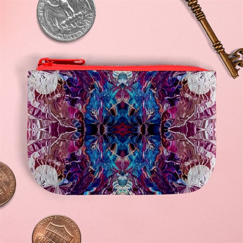 Abstract symmetry Mini Coin Purse from ArtsNow.com Front