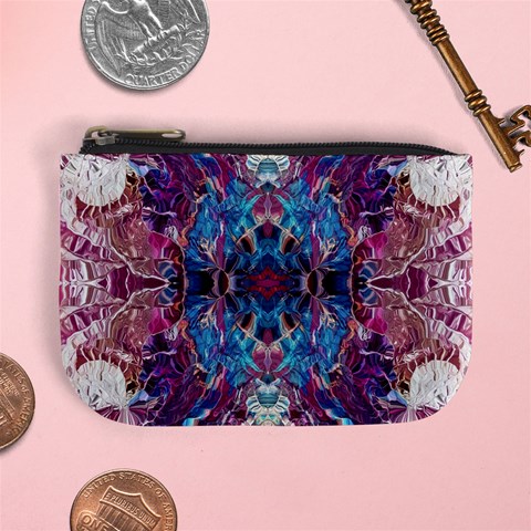 Abstract symmetry Mini Coin Purse from ArtsNow.com Front