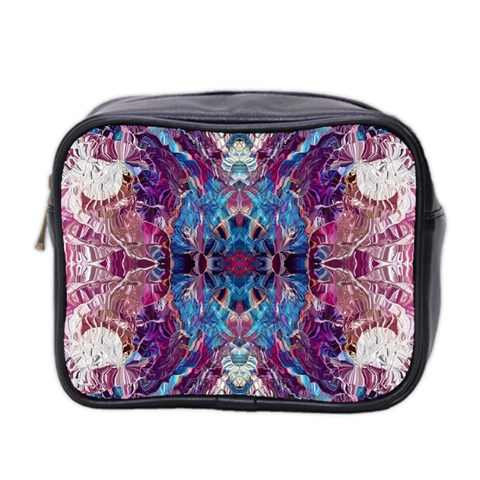 Abstract symmetry Mini Toiletries Bag (Two Sides) from ArtsNow.com Front