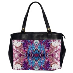 Abstract symmetry Oversize Office Handbag (2 Sides) from ArtsNow.com Front