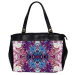 Abstract symmetry Oversize Office Handbag (2 Sides)