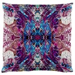 Abstract symmetry Large Cushion Case (One Side)