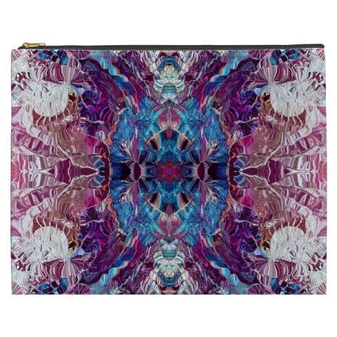 Abstract symmetry Cosmetic Bag (XXXL) from ArtsNow.com Front